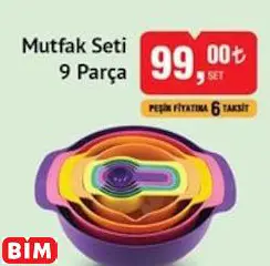 MUTFAK SETİ 9 PARÇA MUTFAK SETİ 9 PARÇA